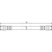 Apec Brake Hydraulic Hose Line Rear HOS3141