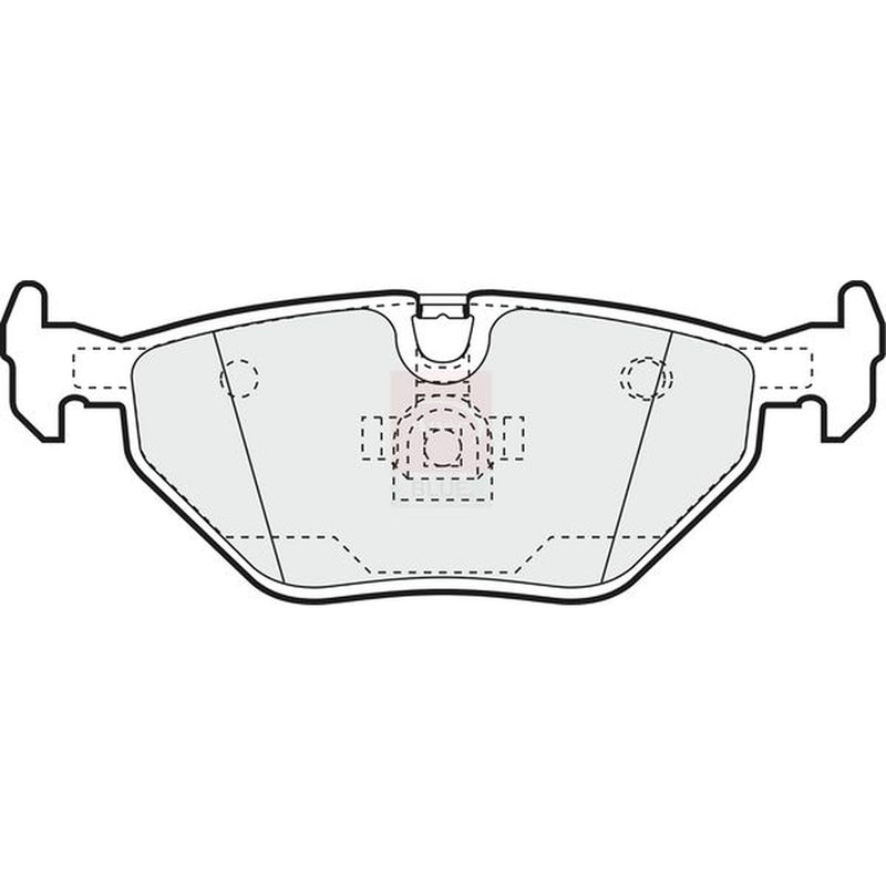 Apec Rear Brake Pad Set PD3008
