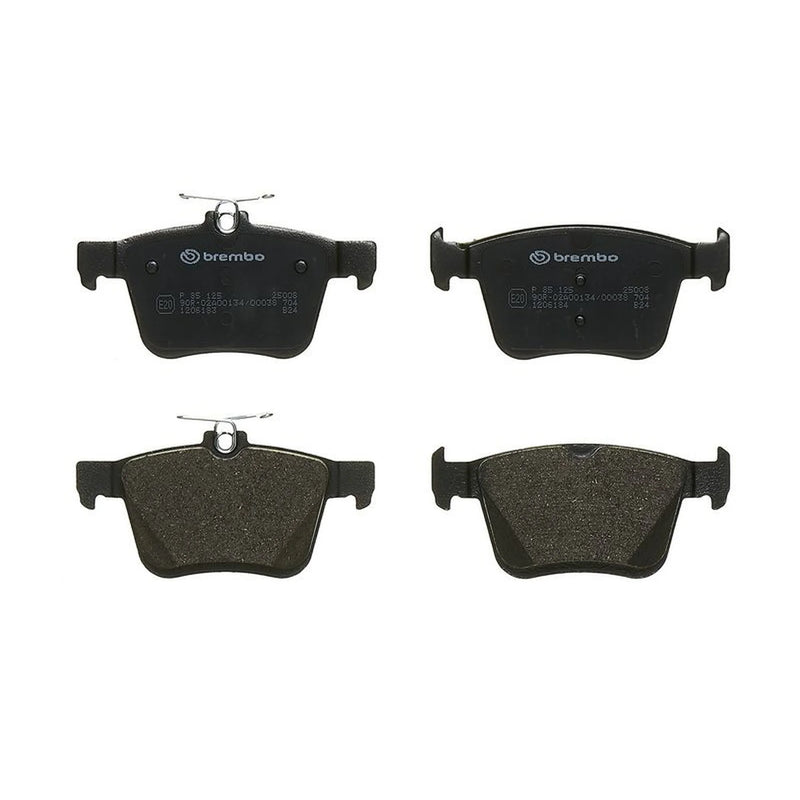 Brembo 4 x Rear Brake Pad Set P85125