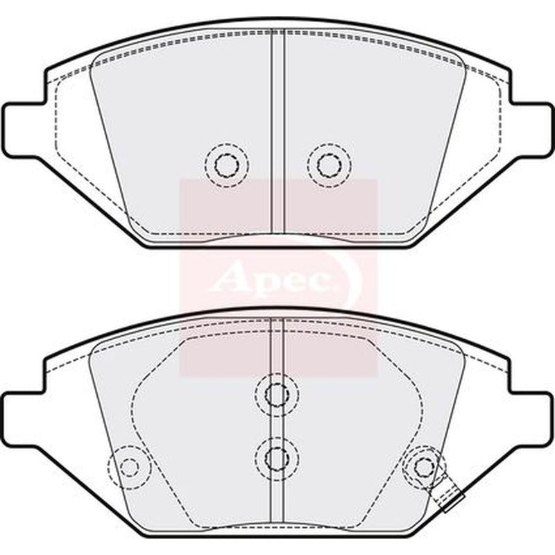 Apec Front Brake Pad Set PAD2111