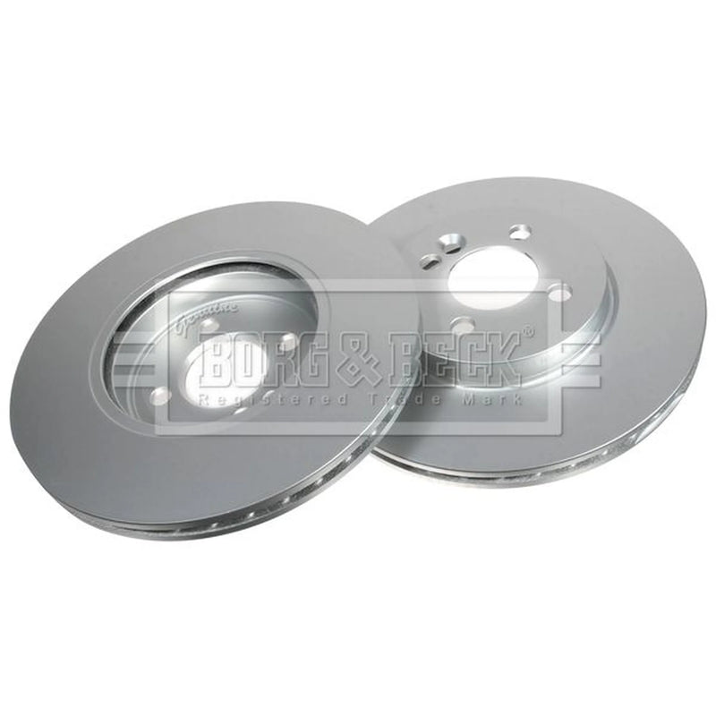 Borg & Beck 2 x Vented Front Brake Discs BBD4617