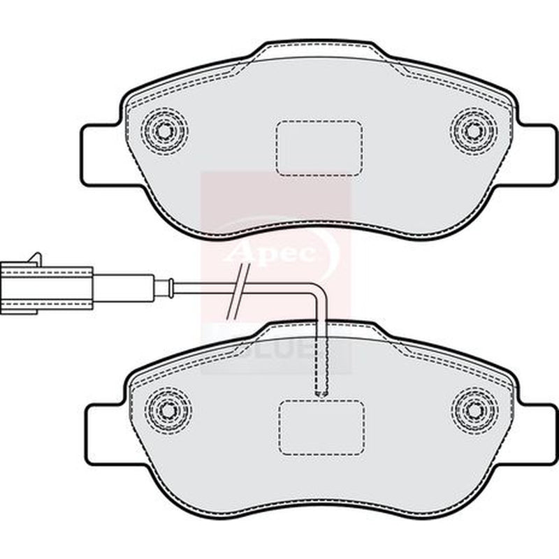 Apec Front Brake Pad Set PD4257