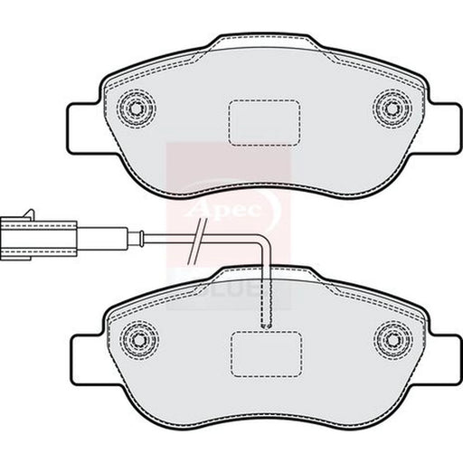 Apec Front Brake Pad Set PD4257