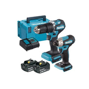 Makita DLX2414SJ 18V LXT 2 Piece Brushless Kit 18V 2 x 3.0Ah Li-ion - DLX2414SJ