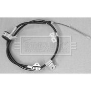 Borg & Beck Handbrake Cable Left Rear BKB3120