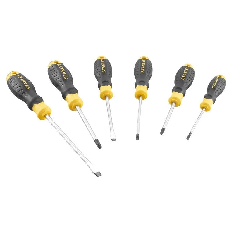 STANLEY® Hand Tools CUSHION GRIP™ Screwdriver Set, 6 Piece - STHT16165-0