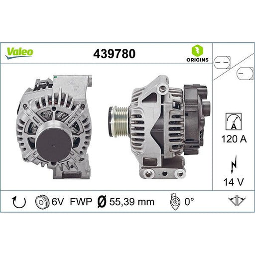 Valeo Car Alternator 12V 439780