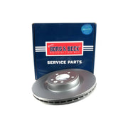 Borg & Beck 2 x Vented Front Brake Discs BBD6242S