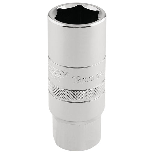 Draper 12mm Thread 6 Point Spark Plug Socket, 1/2" Sq. Dr., 18mm 16779 Draper  - Town Parts
