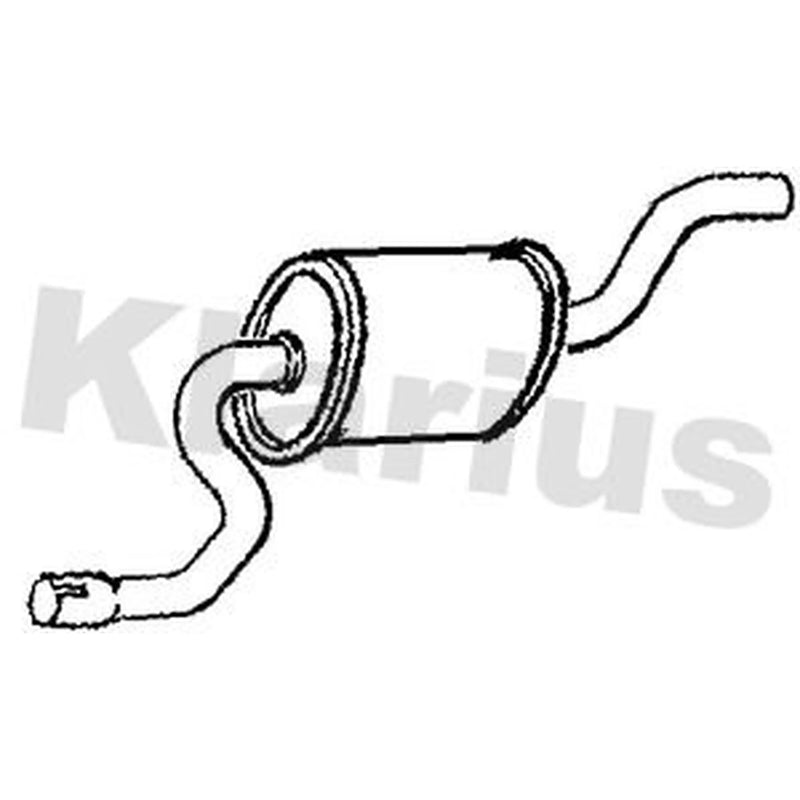 Klarius Box With Centre Pipe Centre FE1036Q