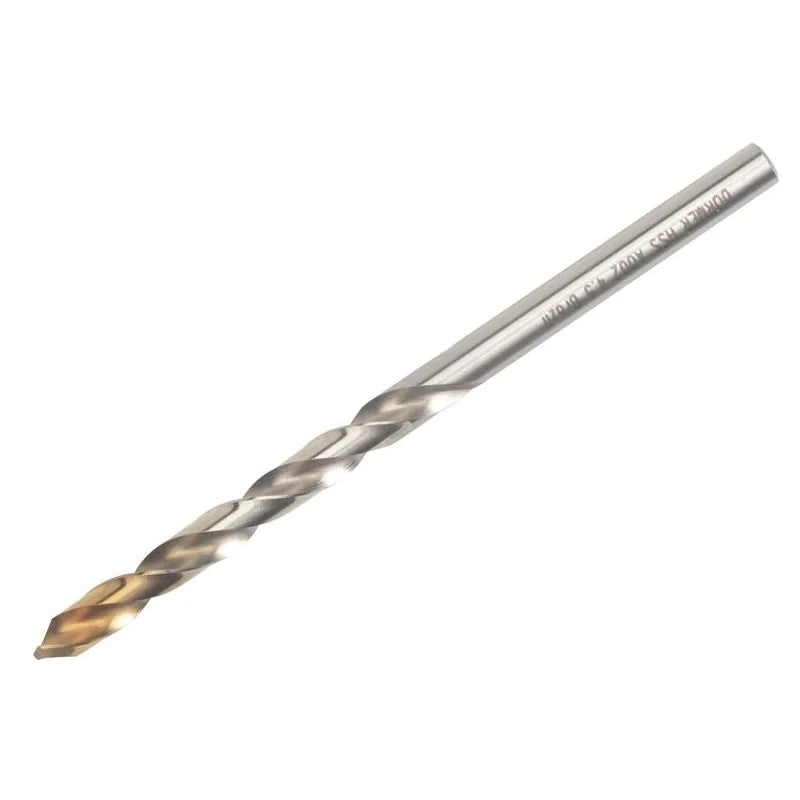 Dormer A002 HSS-TiN Coated Jobber Drill OL:80mm WL:47mm 4.4-4.5mm