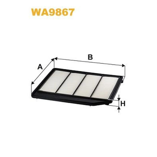 WIX Engine Air Filter WA9867