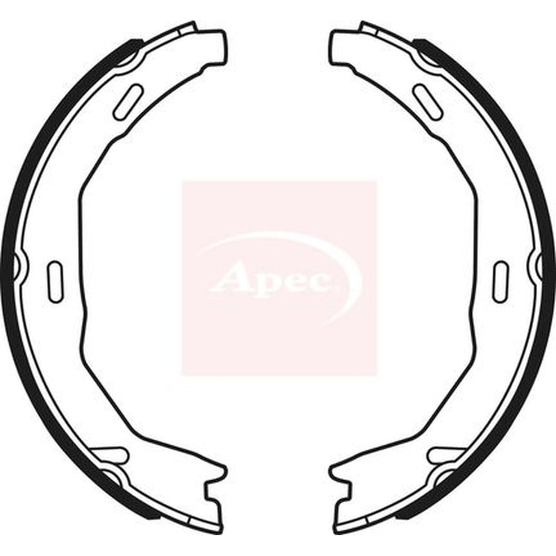 Apec Parking Brake Shoe Set SHU725