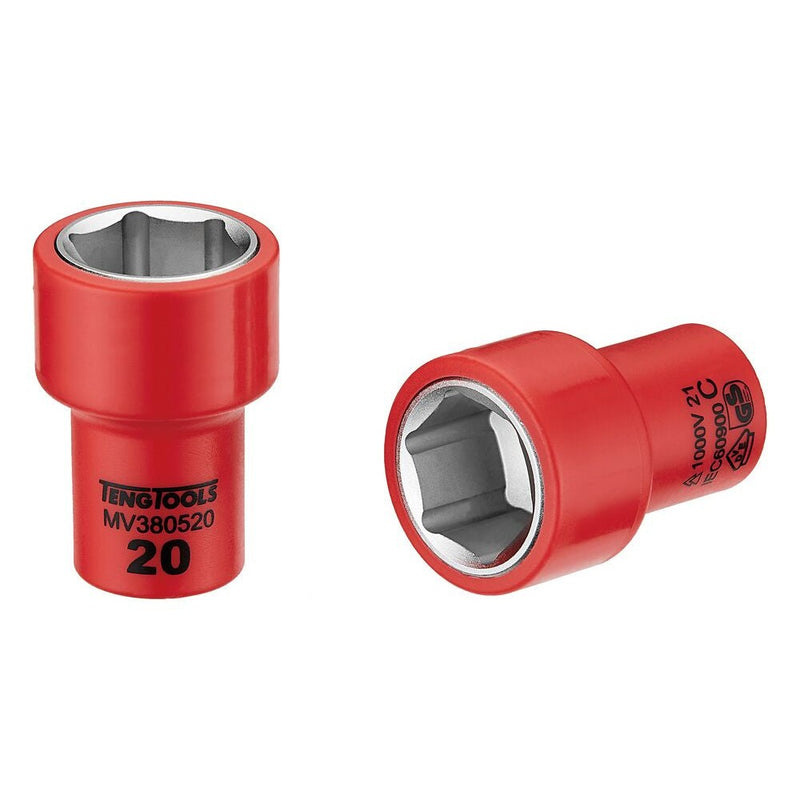 Teng Tools Insulated Socket 3/8" Drive 6mm