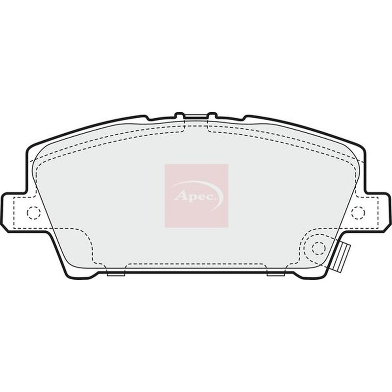 Apec Front Brake Pad Set PAD1538