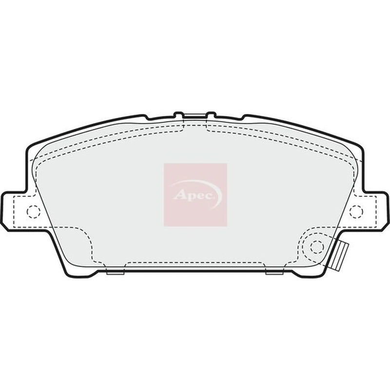 Apec Front Brake Pad Set PAD1538