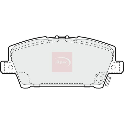 Apec Front Brake Pad Set PAD1538