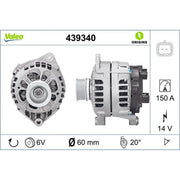 Valeo Car Alternator 12V 439340