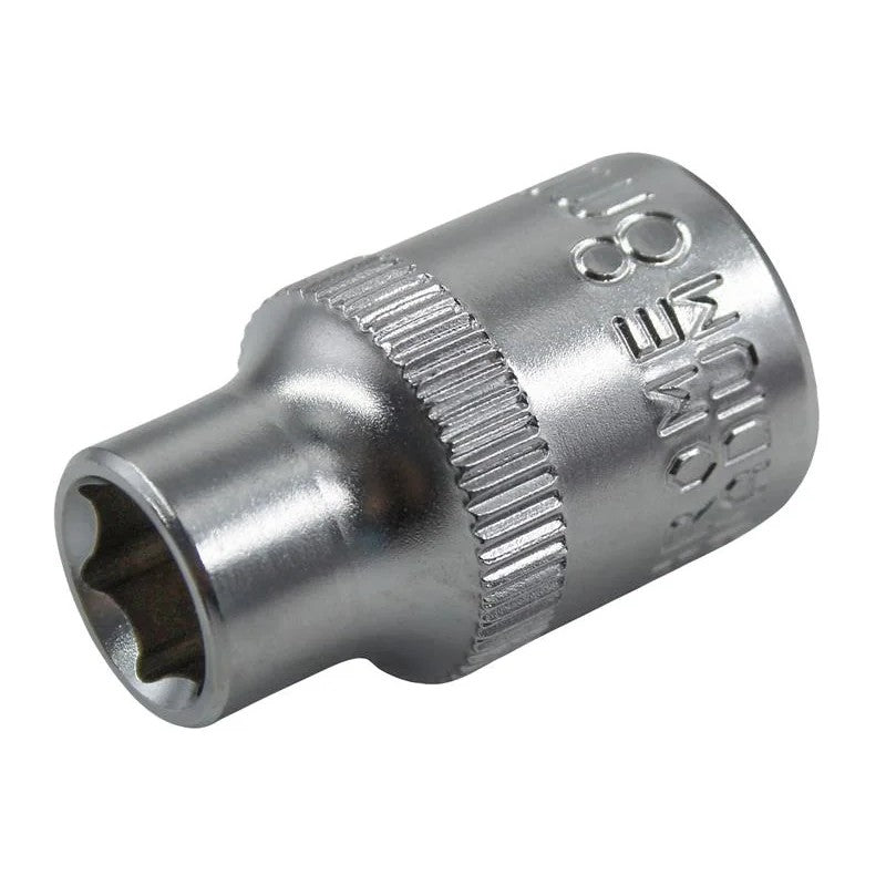 Faithfull Hex Socket 3/8in Drive 8-24mm