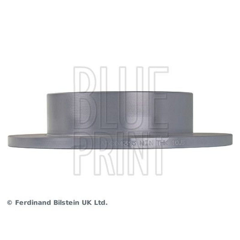 Blue Print 2 x Solid Rear Brake Discs ADG04315
