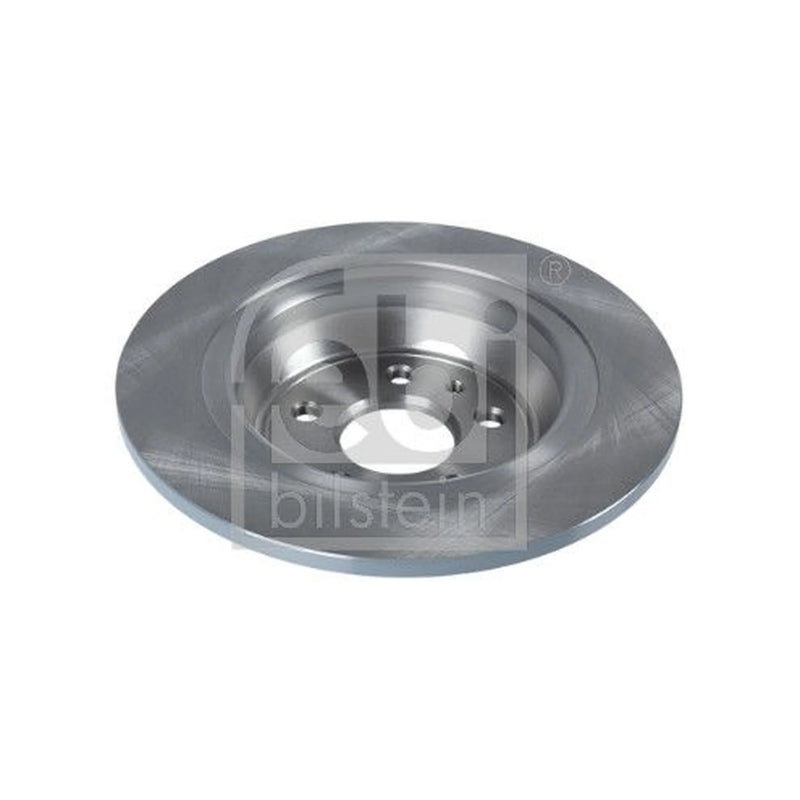Febi 2 x Solid Rear Brake Discs 104853