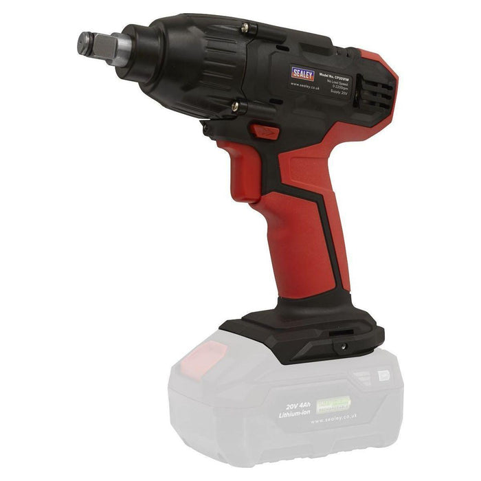 Sealey 8 x 20V SV20 Series Cordless Tool Combo 4 Batteries CP20VCOMBO4 Sealey  - Town Parts