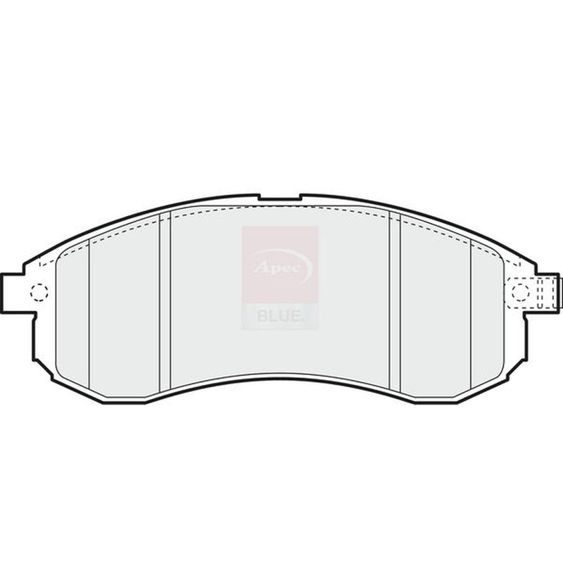 Apec Front Brake Pad Set PD3196