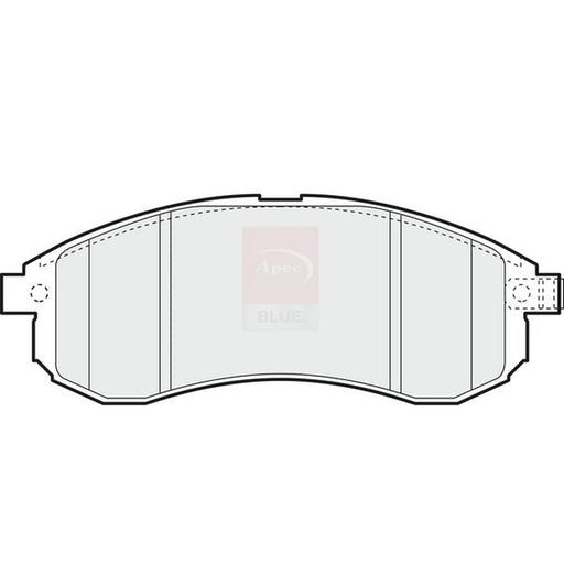 Apec Front Brake Pad Set PD3196