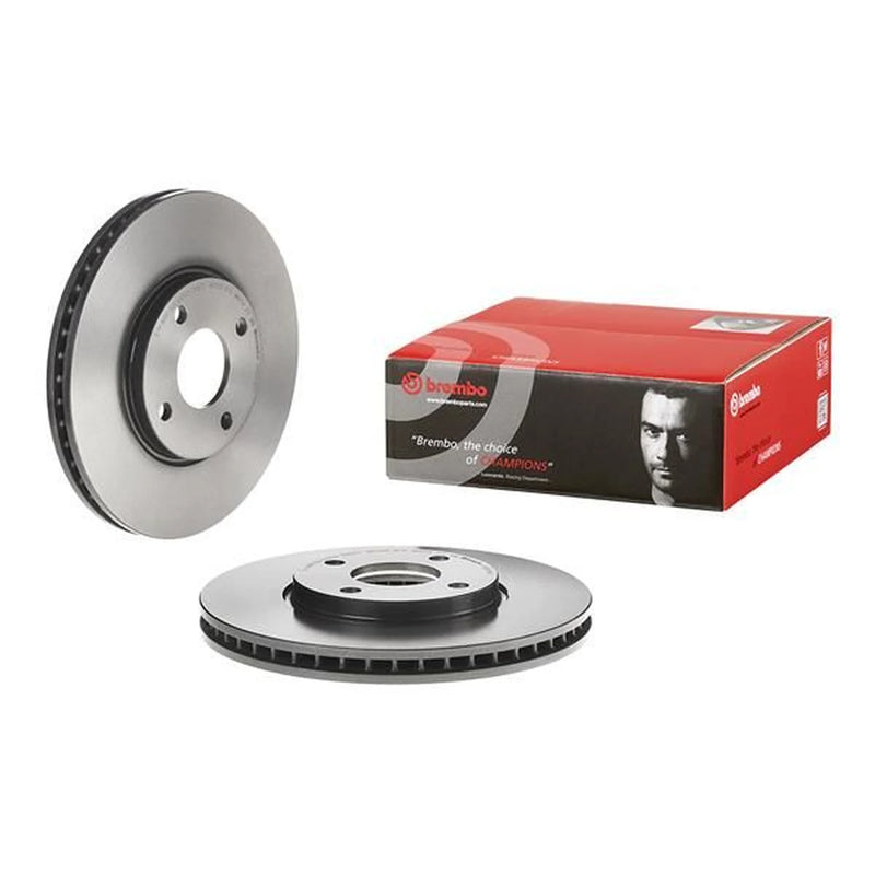 Brembo 2 x Internally Vented Front Brake Discs 09.D216.11