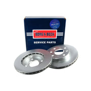 Borg & Beck 2 x Vented Front Brake Discs BBD5415