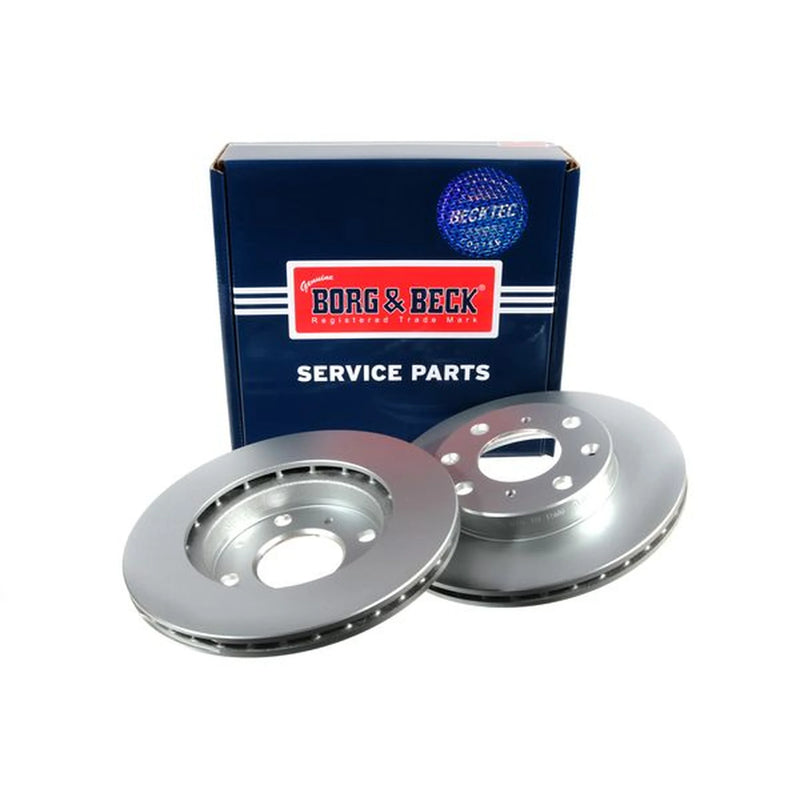 Borg & Beck 2 x Vented Front Brake Discs BBD5415