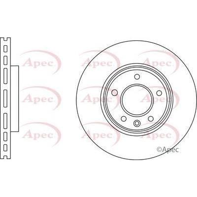 Apec Brake Disc Front Fits Chevrolet Cruze Orlando Volt Opel Ampera As Apec  - Town Parts