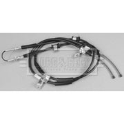 Borg & Beck Handbrake Cable Left Rear BKB2399
