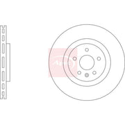 Apec 2 x Vented Front Brake Discs DSK3445