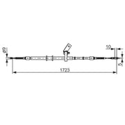 Bosch Handbrake Cable Left Rear 1 987 482 268