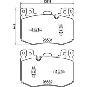 Mintex Front Brake Pad Set MDB3350