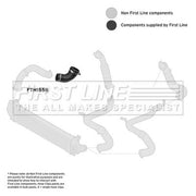 First Line Intercooler Turbo Charge Air Hose FTH1558