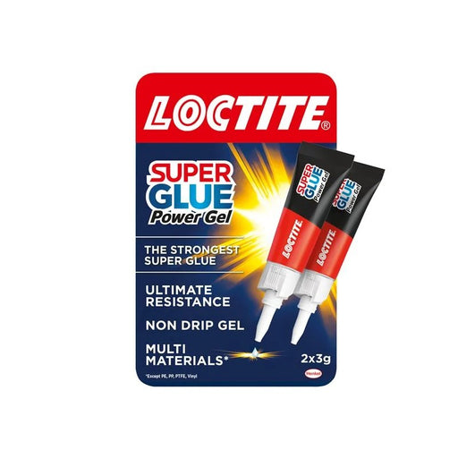 Loctite Super Glue Power Gel Tube 2 x 3g - 3011468