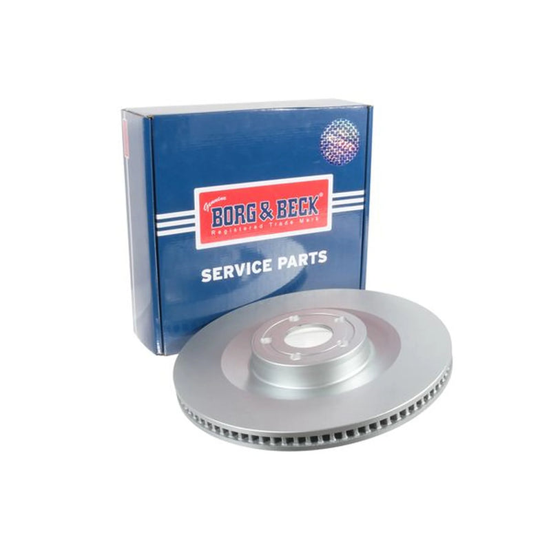 Borg & Beck 2 x Vented Front Brake Discs BBD6353S