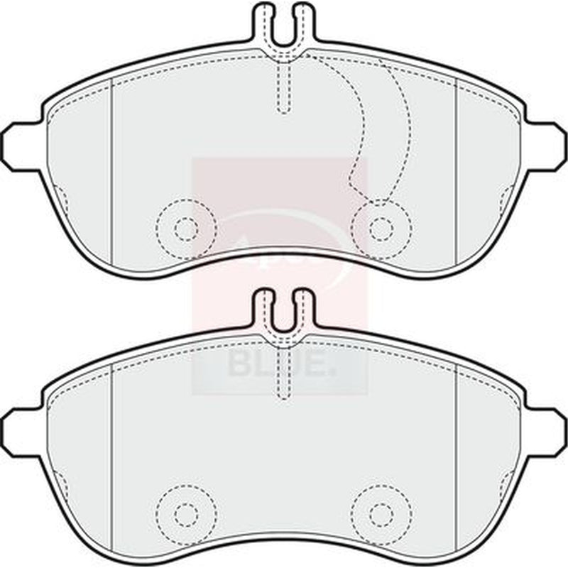 Apec Front Brake Pad Set PD3223