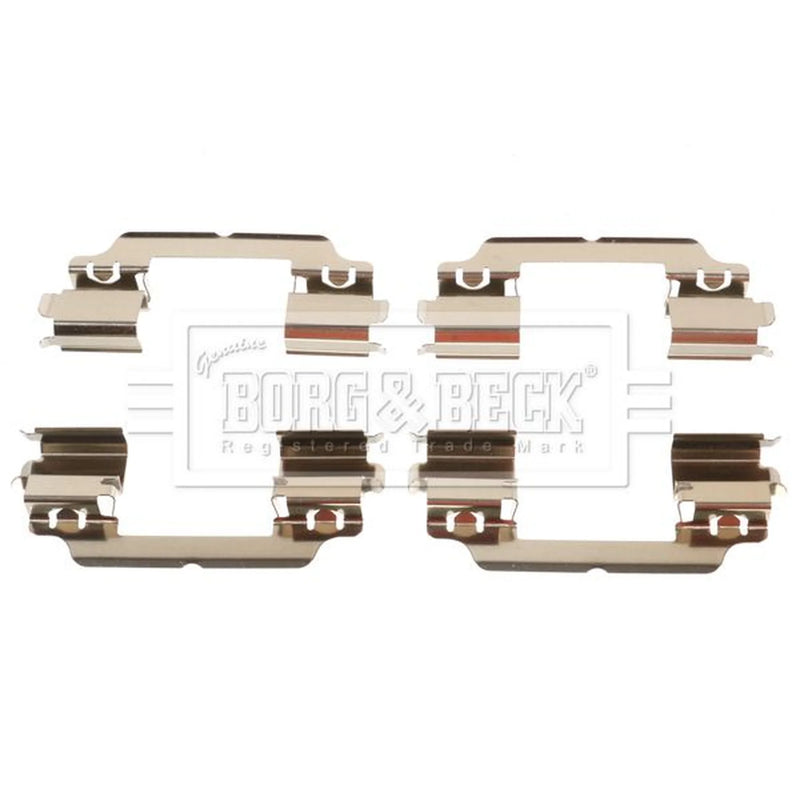 Borg & Beck Brake Pad Accessory Fitting Kit Front BBK1217