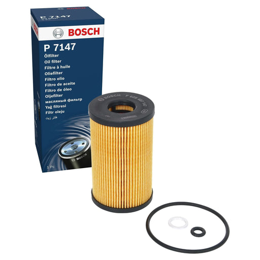 Genuine Bosch Car Oil Filter P7147 Fits Kia Sportage Crdi - 1.7 - 15- F026407147 Bosch  - Town Parts