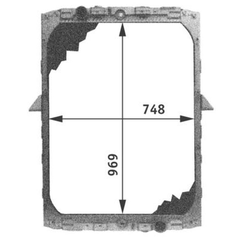 Mahle Engine Radiator CR 688 000P