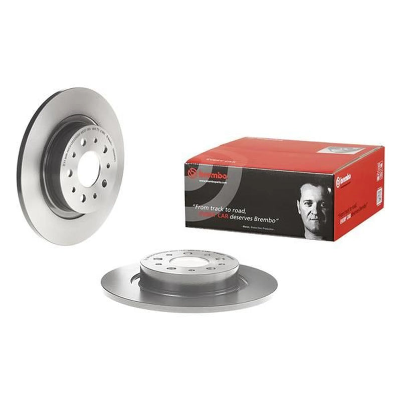 Brembo 2 x Solid Rear Brake Discs 08.9460.61