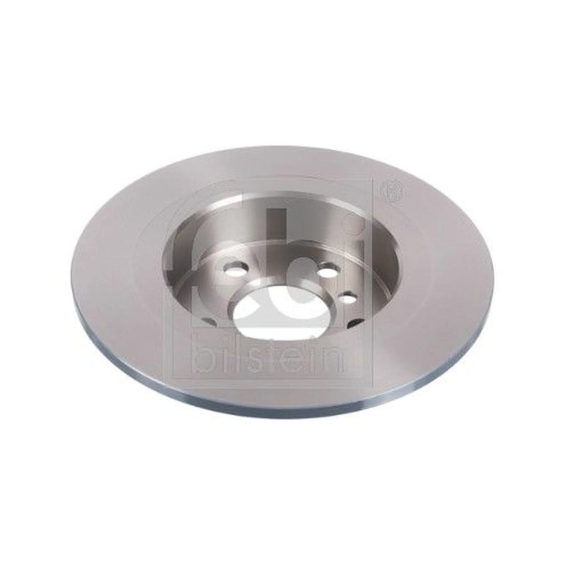 Febi 2 x Solid Rear Brake Discs 104105