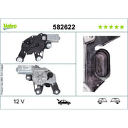 Valeo Front/Rear Wiper Motor Rear 582622