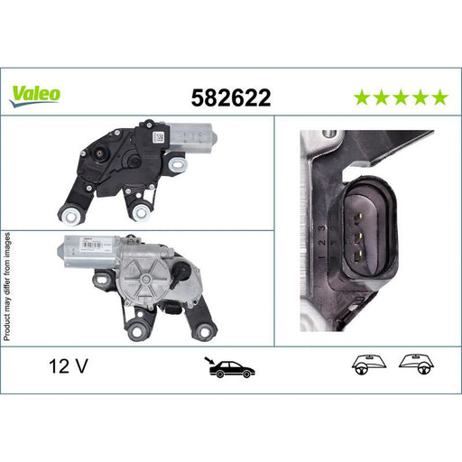 Valeo Front/Rear Wiper Motor Rear 582622