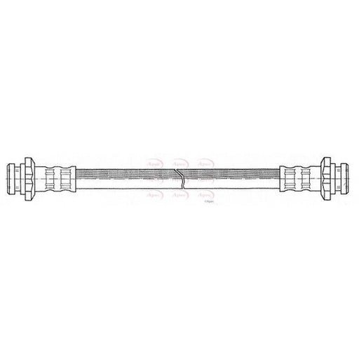 Apec Brake Hydraulic Hose Line Rear HOS4477