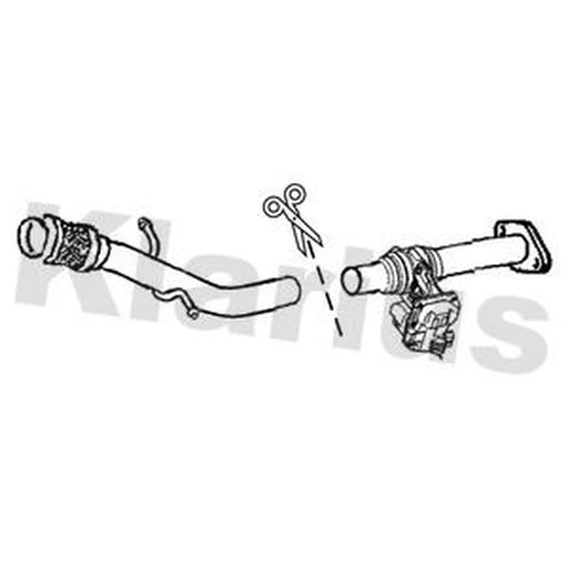 Klarius Exhaust Pipe OD DN861Q