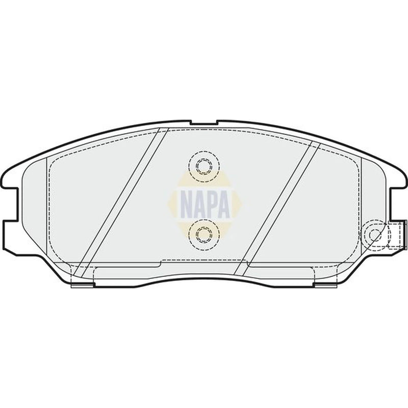 NAPA Front Brake Pad Set NBP1878